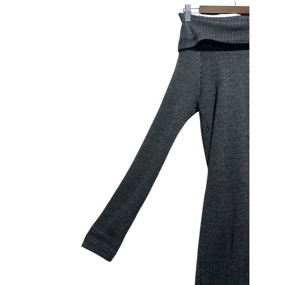 Toad & Co 100% Merino Wool Sweater Dress Small Gray Off Shoulder Outdoors Knit - Picture 10 of 16